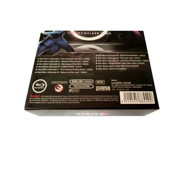 Star Wars The Skywalker Saga DVD *Box Set Brand New - Picture 3 of 3